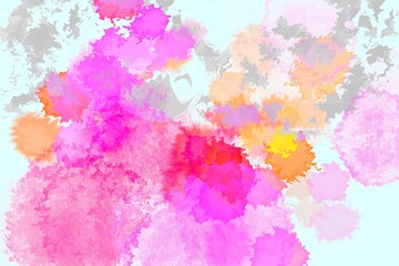 abstract colorful painting wallpaper background