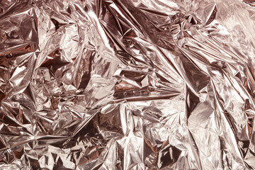metallic crumpled background. Minimal abstract composition. texture background for card or...