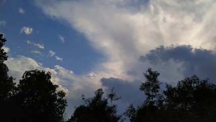 sky with cloud