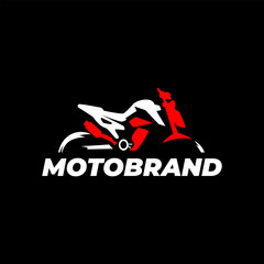 Motorcycle custom logo