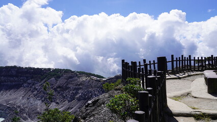 clouds over the mountains