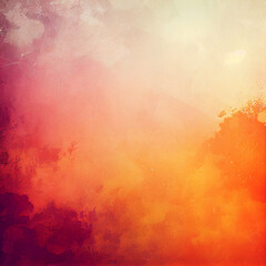 Fototapeta premium background with smudgy painty, orange, yellow clouds