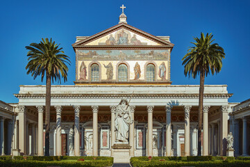 Fototapeta premium Basilica of Saint Paul Outside the Walls