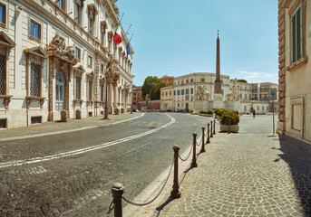 Quirinal Palace. Palazzo del Quirinale. Residence for thirty popes, four kings of Italy and twelve...