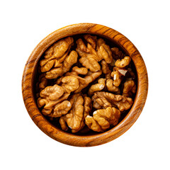 Bunch of peeled whole walnuts i