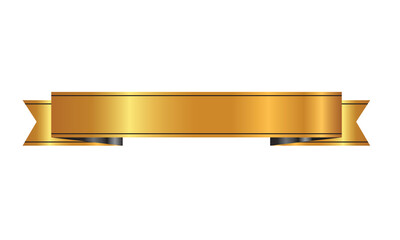 gold ribbon png