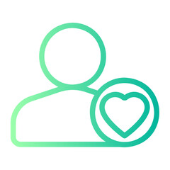 favorite gradient icon