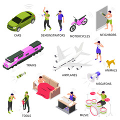 Noise Source Isometric Set