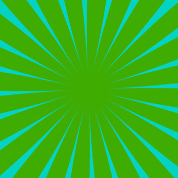 Green and Jade green sunburst background. Retro ray pattern background. Royalty high-quality free stock photo image of overlays sunbeams grunge Abstract backgrounds. Retro stripe pattern sunbrush