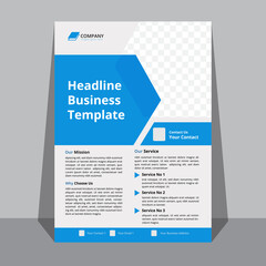 Corporate business a4 vector flyer designe for company promotion,poster or brochure cover layout, annual report, and advertising
