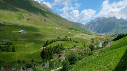 Fototapeta na wymiar Schweizer Alpen