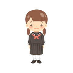 セーラー服の女の子