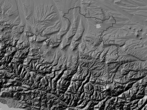 Karachay-Cherkess, Russia. Bilevel. No legend