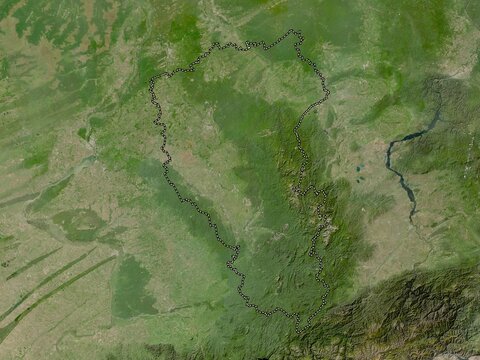 Kemerovo, Russia. Low-res satellite. No legend