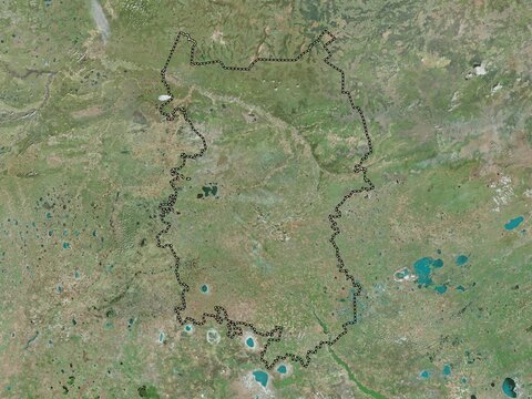 Omsk, Russia. High-res satellite. No legend