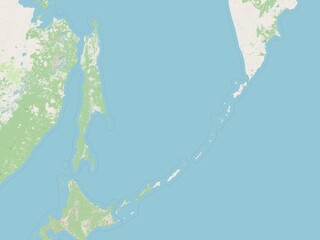 Sakhalin, Russia. OSM. No legend