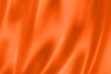 Neon orange satin texture background