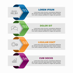 Infographic design template with place for your data. Vector illustration.