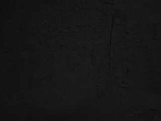 Dusty and scratched old and grainy black and white monochrome texture from the ancient wall, Dark concrete wall background grunge illustration, Blank front Real black scratched chalkboard texture.