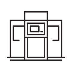 ATM Center design vector icon