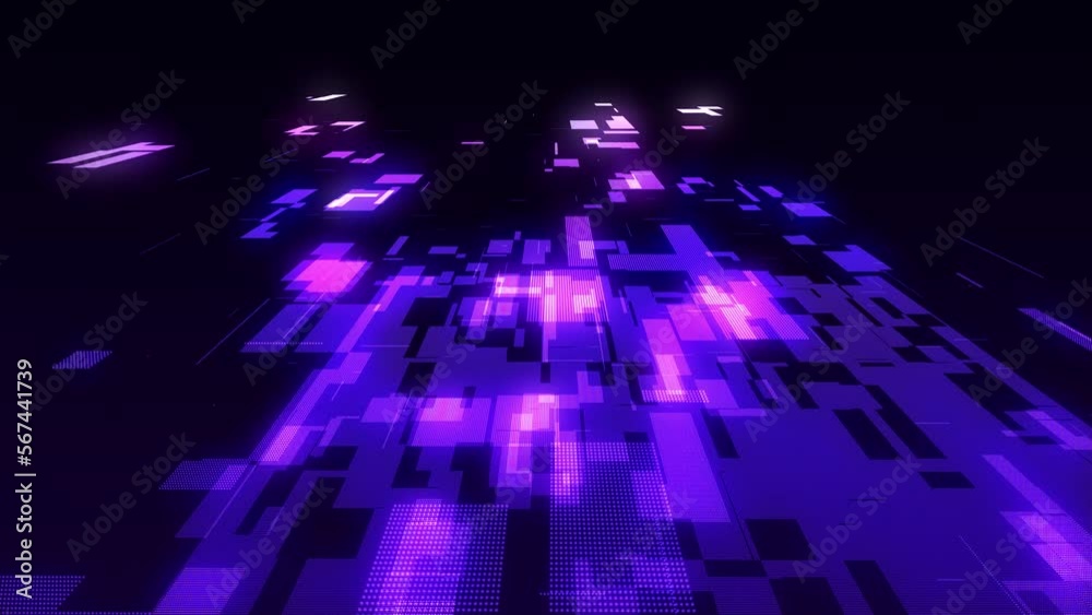 Poster abstract technology background. big data digital code. futuristic dots background. science backgroun