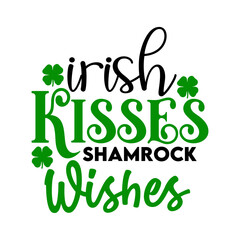 Irish Kisses Shamrock Wishes