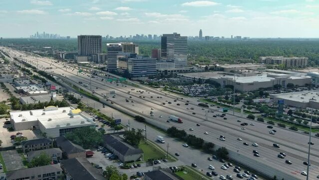 Time Lapse Video of Houston Freeway