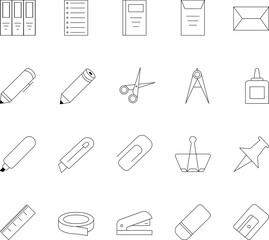 Pack of office icons