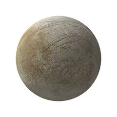 europa moon of jupiter isolated © SN