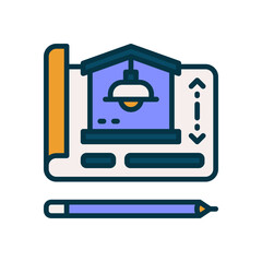 architecture icon for your website, mobile, presentation, and logo design.