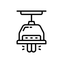lamp icon for your website, mobile, presentation, and logo design.