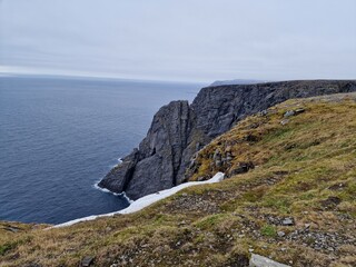 cliffs of moher country in Norway