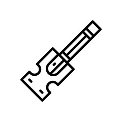 sharpener icon for your website, mobile, presentation, and logo design.