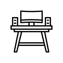 table icon for your website, mobile, presentation, and logo design.
