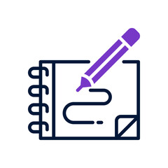 sketchbook icon for your website, mobile, presentation, and logo design.