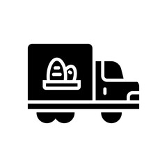 delivery truck icon for your website, mobile, presentation, and logo design.