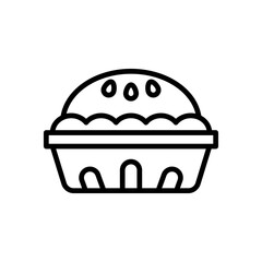 muffin icon for your website, mobile, presentation, and logo design.