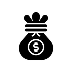 money bag icon for your website, mobile, presentation, and logo design.