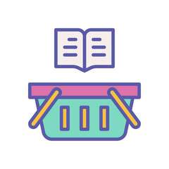shopping basket icon for your website, mobile, presentation, and logo design.