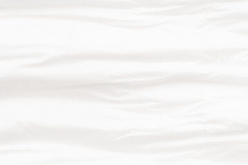 Obraz premium Texture of a white napkin. Water absorbent material. White wrinkled fabric