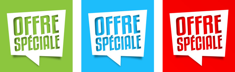 Offre spéciale