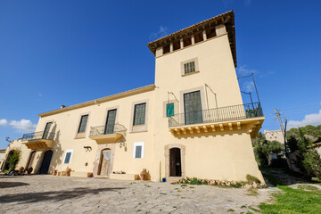 Sa Torrenova, blood hospital for the militiamen of the republic, location of the battle of mallorca, Son Servera, Majorca, Balearic Islands, Spain
