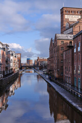 Naklejka premium Shropshire Union Canal in Chester, UK