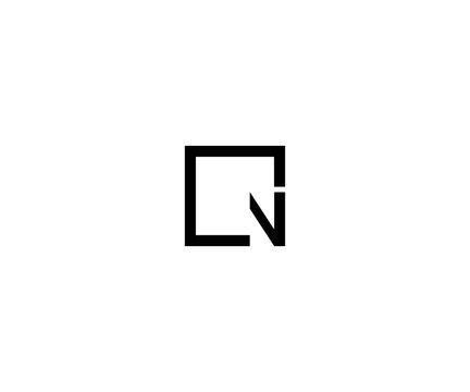 Cn letter corporate logo template