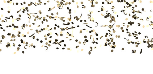 Gold Confetti Glitter Overlay