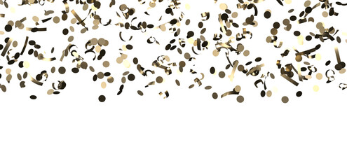 Gold Confetti Glitter Overlay