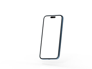 realistic smartphone template mockup for user experience presentation