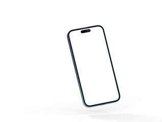 realistic smartphone template mockup for user experience presentation