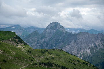 Fototapeta na wymiar Allgäuer Alpen