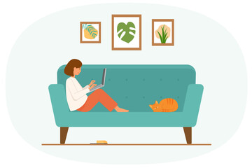 Person with a laptop